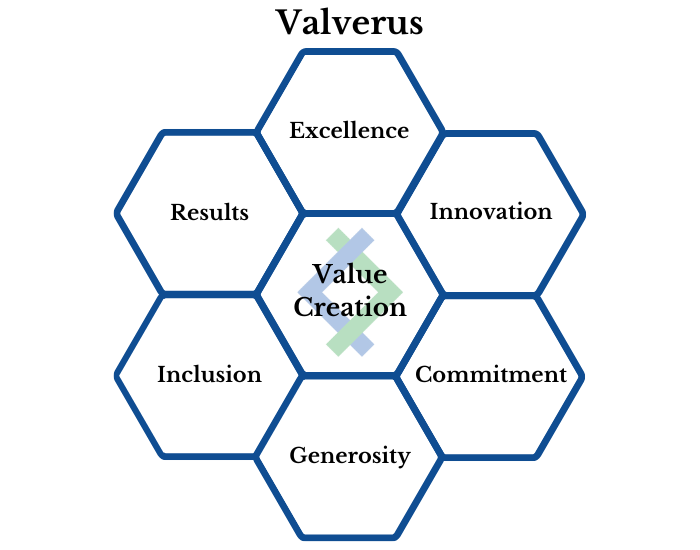 Valverus values center on value creation!